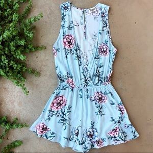 show me your mumu riri romper in wild flow breeze